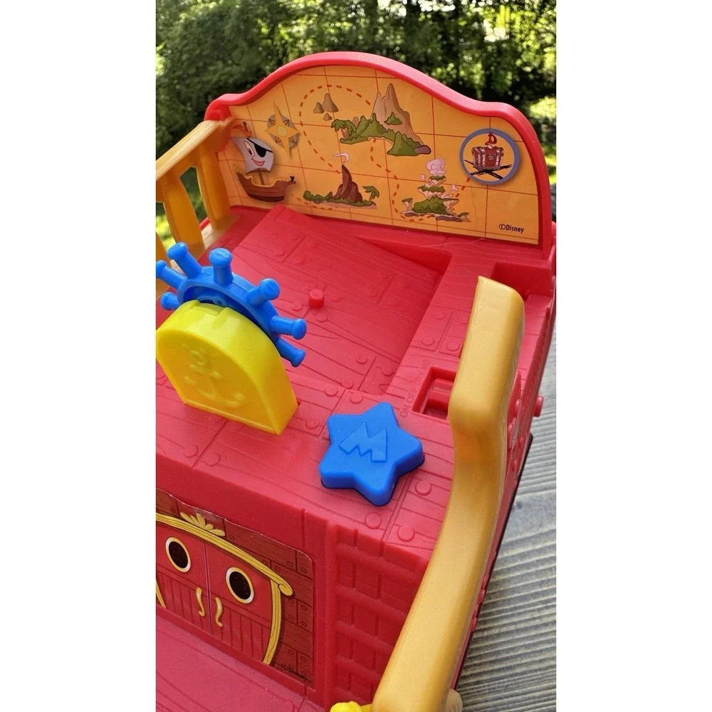 Disney Mickey Mouse Pirate Ship Playset Musical Lights Toddler Toy Boat